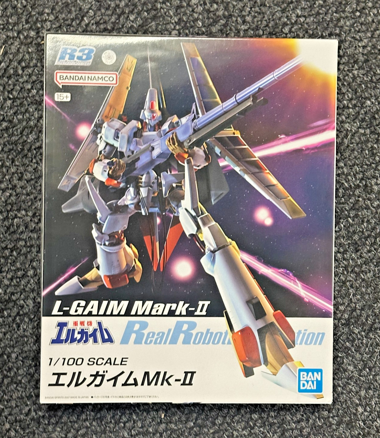Bandai R3 1/100 L-Gaim Mk-II (Heavy Metal L-Gaim) Model Kit (US Seller) New