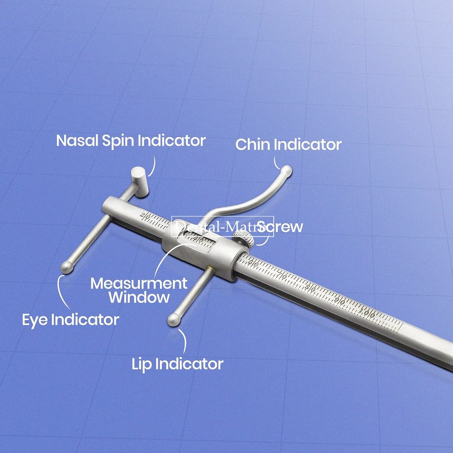 Dental Venus Apollo VDO Gauge Ruler Premium Grade Gauge Prosthodontics Gauges
