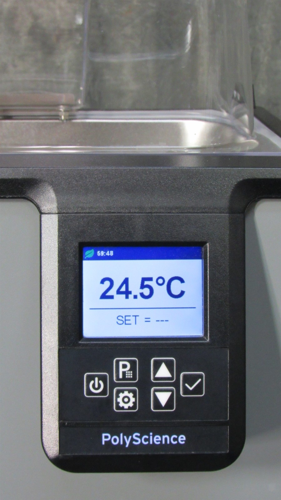 VWR Polyscience WBE05 General Purpose 5-Liter Heated Water Bath; 120V 60Hz
