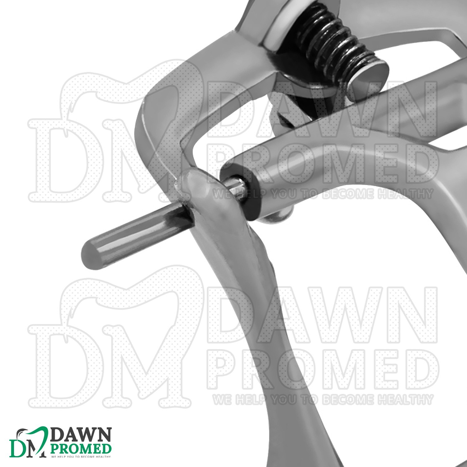 Dental Lab Articulator Chrome Plated Large High Arch Hinge Denture Instrument