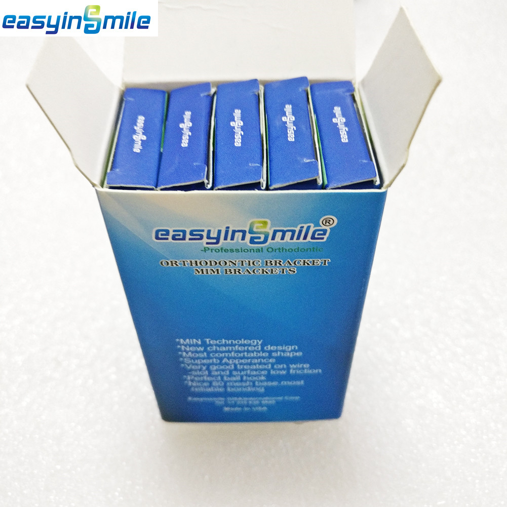 5boxes Dental Orthodontic Metal brackets Mini Braces Roth/MBT.022 Hooks 3/345