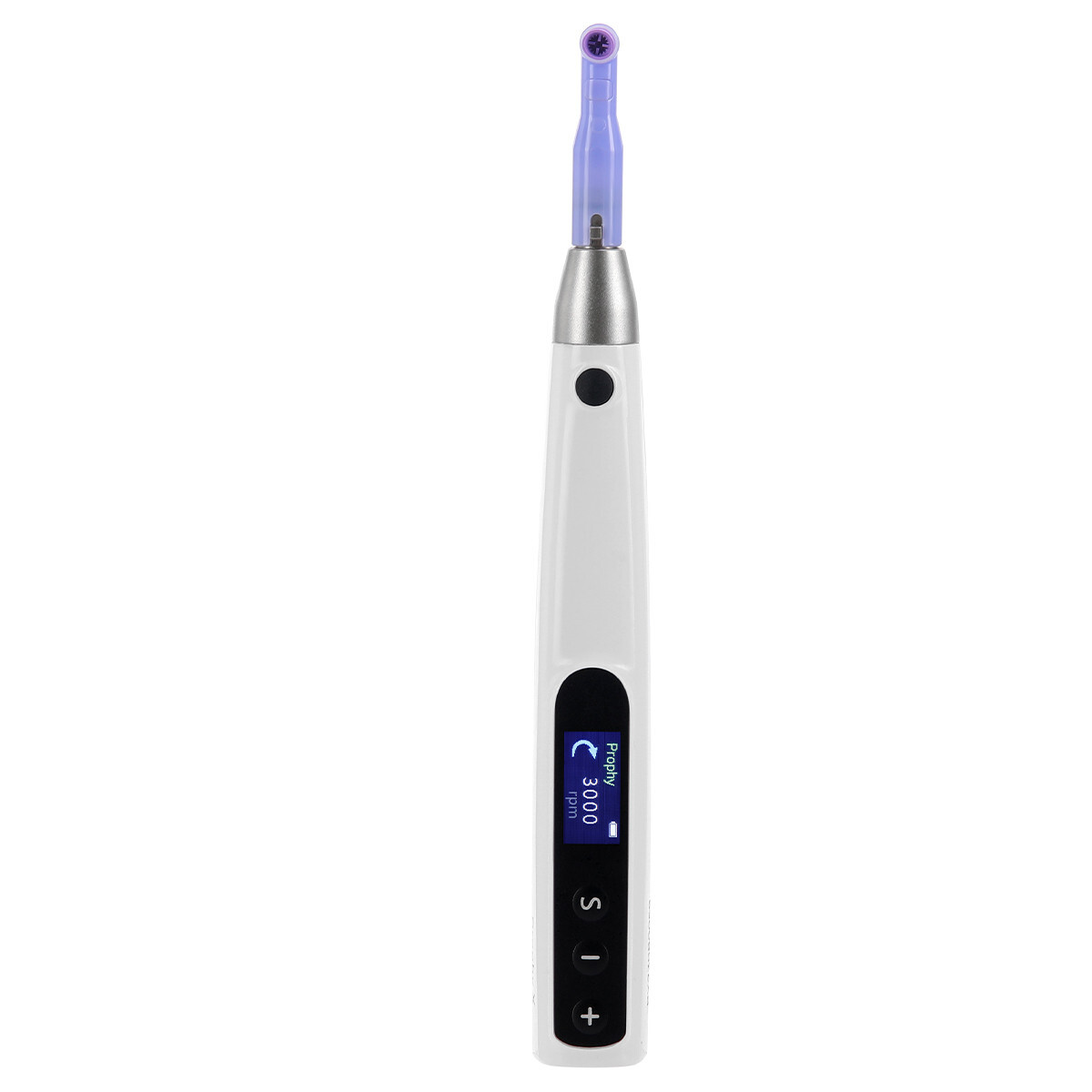 Dental Wireless Electric Hygiene Prophy Handpiece +2Pcs Universal Prophy Angles