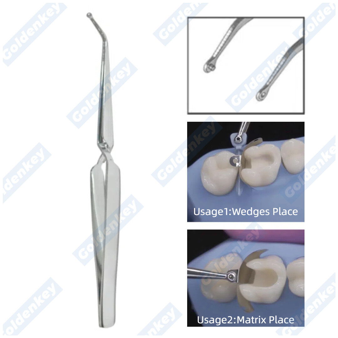 Dental Matrix Holder Matrices Place Pin Tweezer L-Plier Fits TOR VM Palodent V3