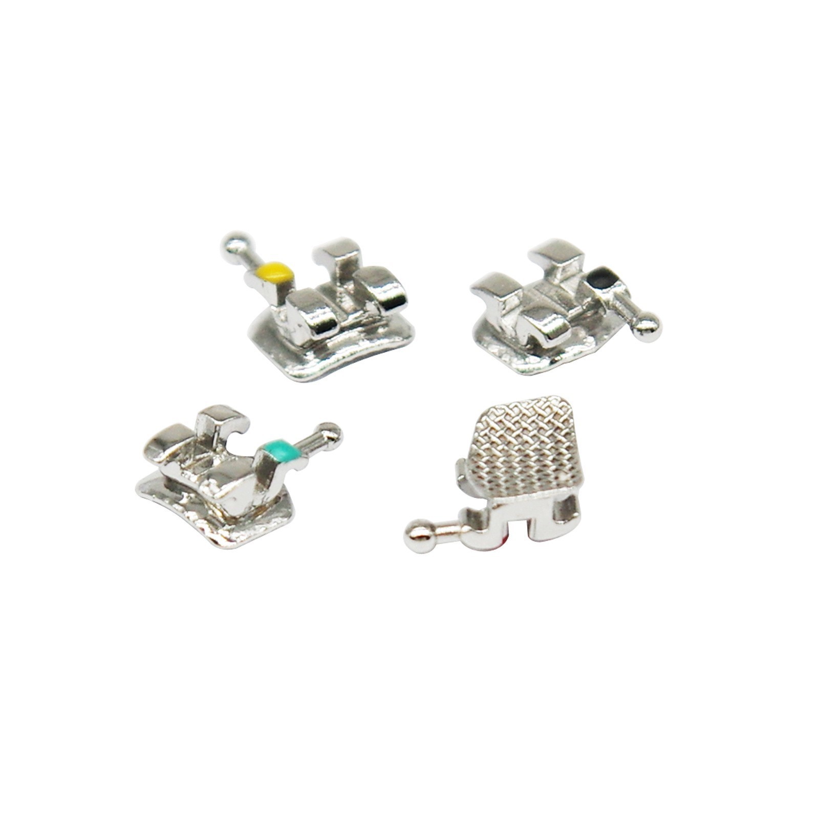 Dental Orthodontic Bracket Braces Roth/MBT 345 Hooks /Round Super Arch Wire Niti