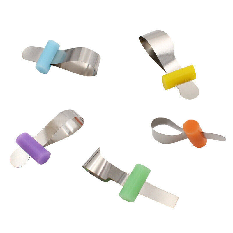 50 Pcs/Box Dental Polyester Matrix Bands Sectional Contoured Locker Retainerless