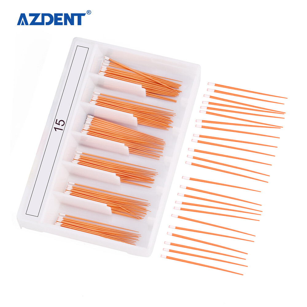 120pcs Dental Eododontic Absorbent Gutta Percha Points #15 Taper Size 0.02 15#