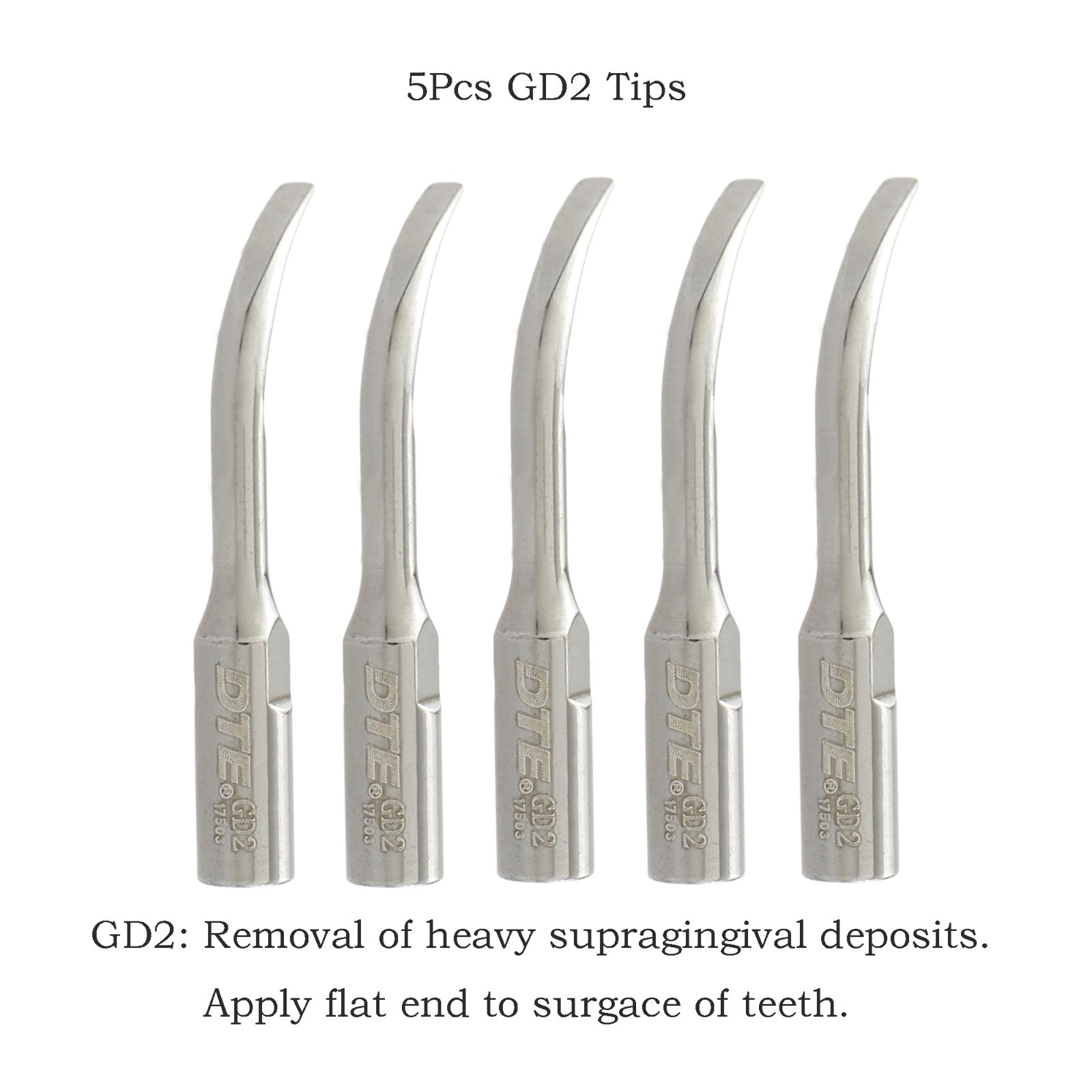 Woodpecker Dental Ultrasonic Scaler LED Handpiece DTE UDS Tips G1 P1 GD1 PD1