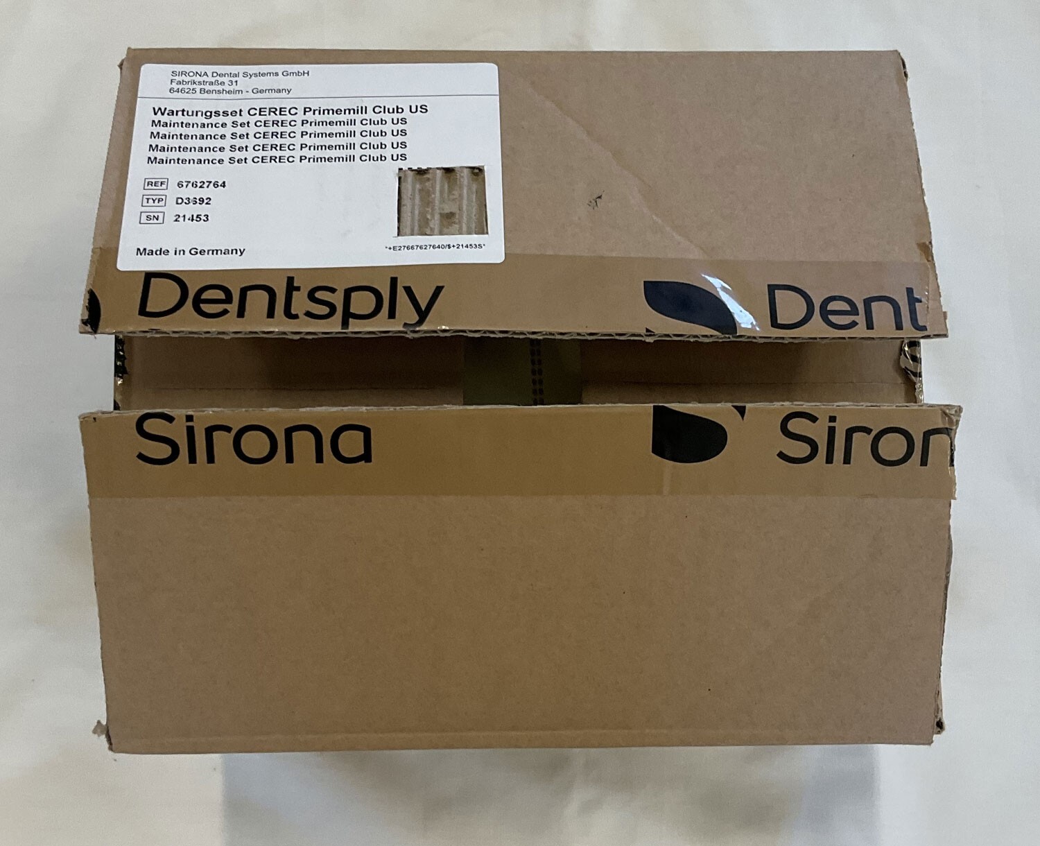 SIRONA CEREC CADCAM PRIMEMILL NEW PM MAINTENANCE KIT # 6762764