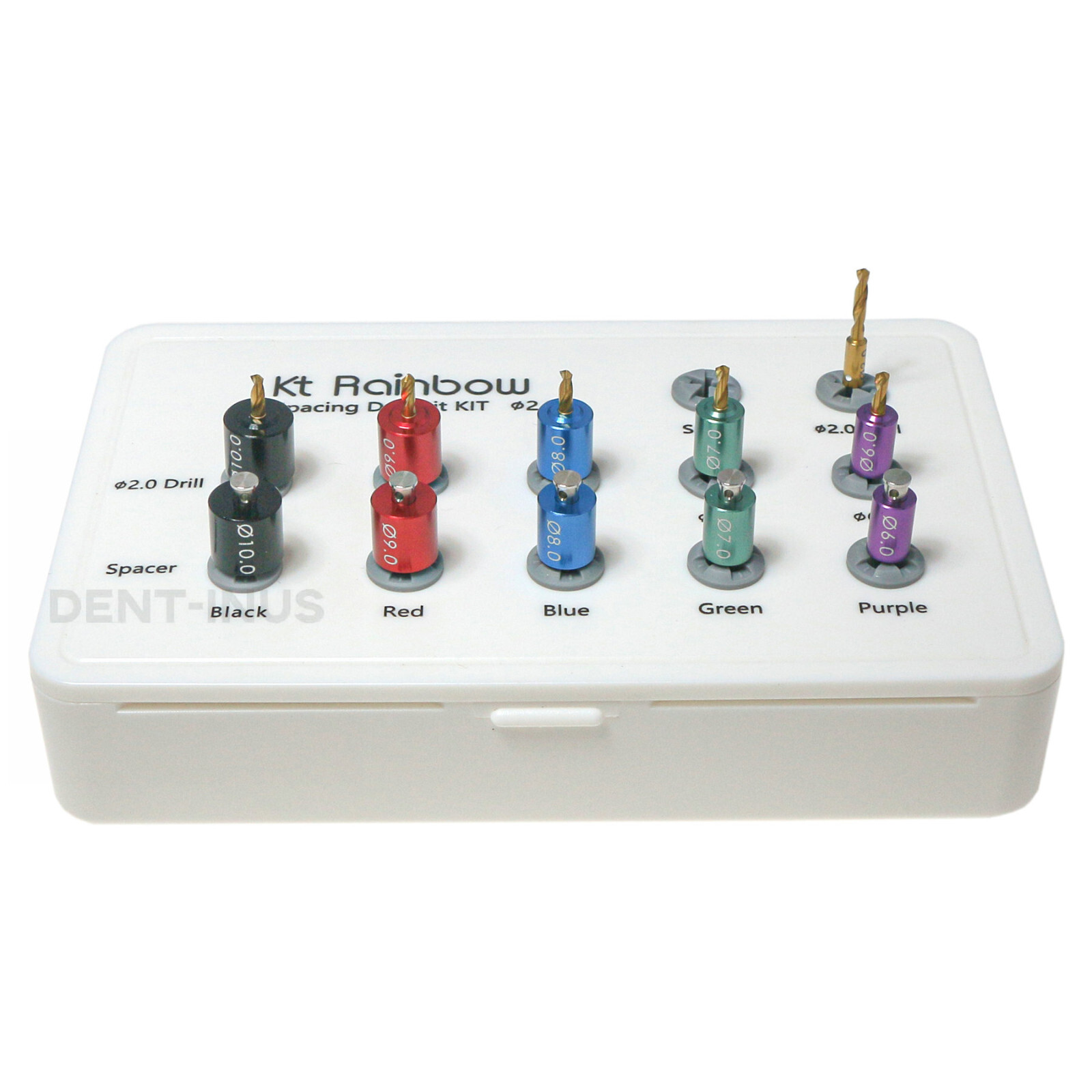 Dental Spacing Drill Bit Kit ∅6.0 – ∅10.0 Drill Spacer 2.0 Drill for Implant