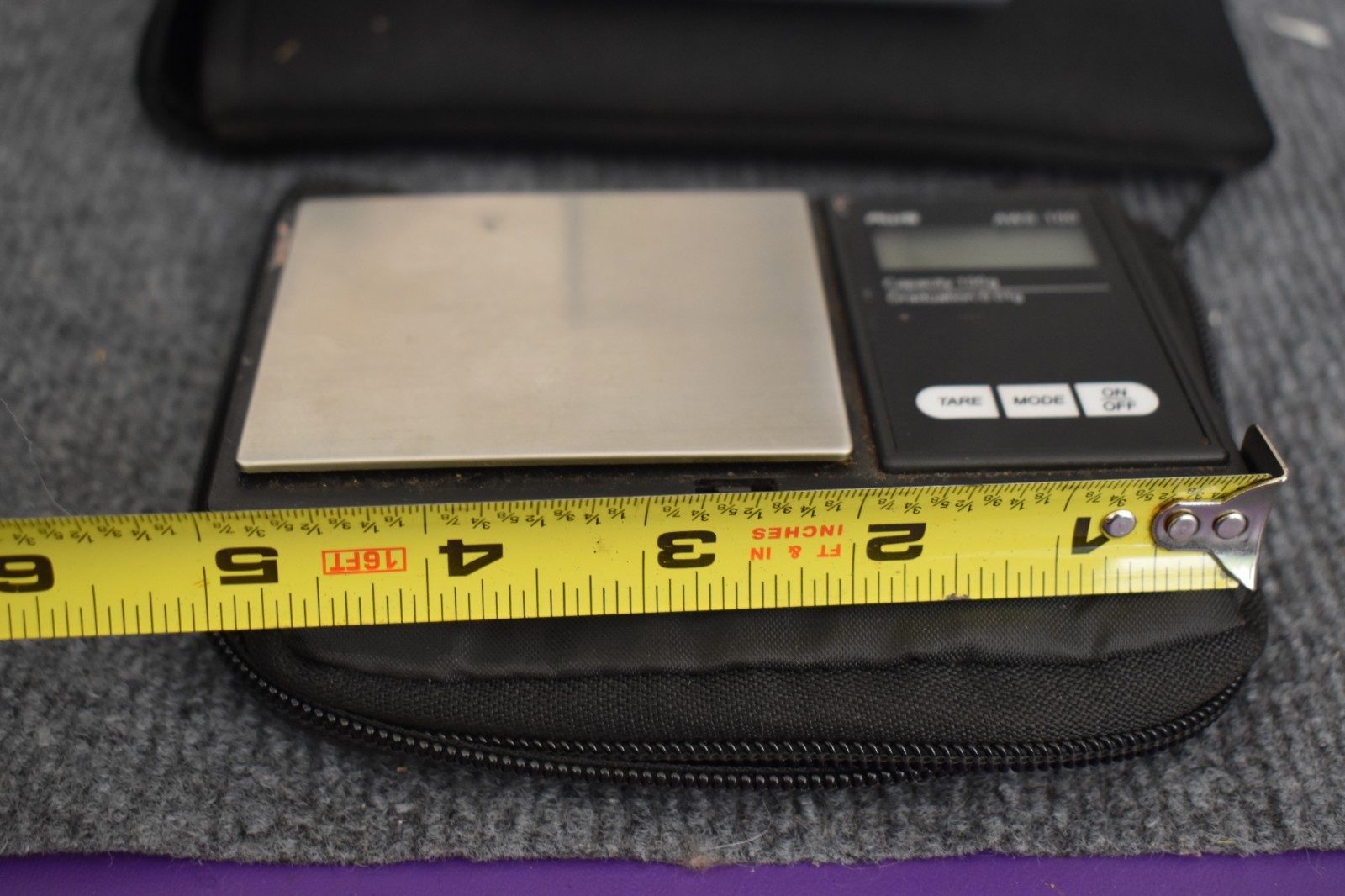 Gram Scales x2, one to 1/1000 gram to 20 grams and one to 1/100 to 100 grams