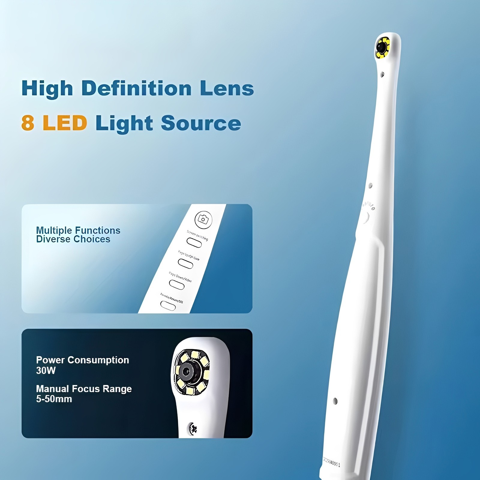 Dentist Lab MARATHON Handpiece 35K RPM Electric Micromotor Polisher 10 Drill Bur
