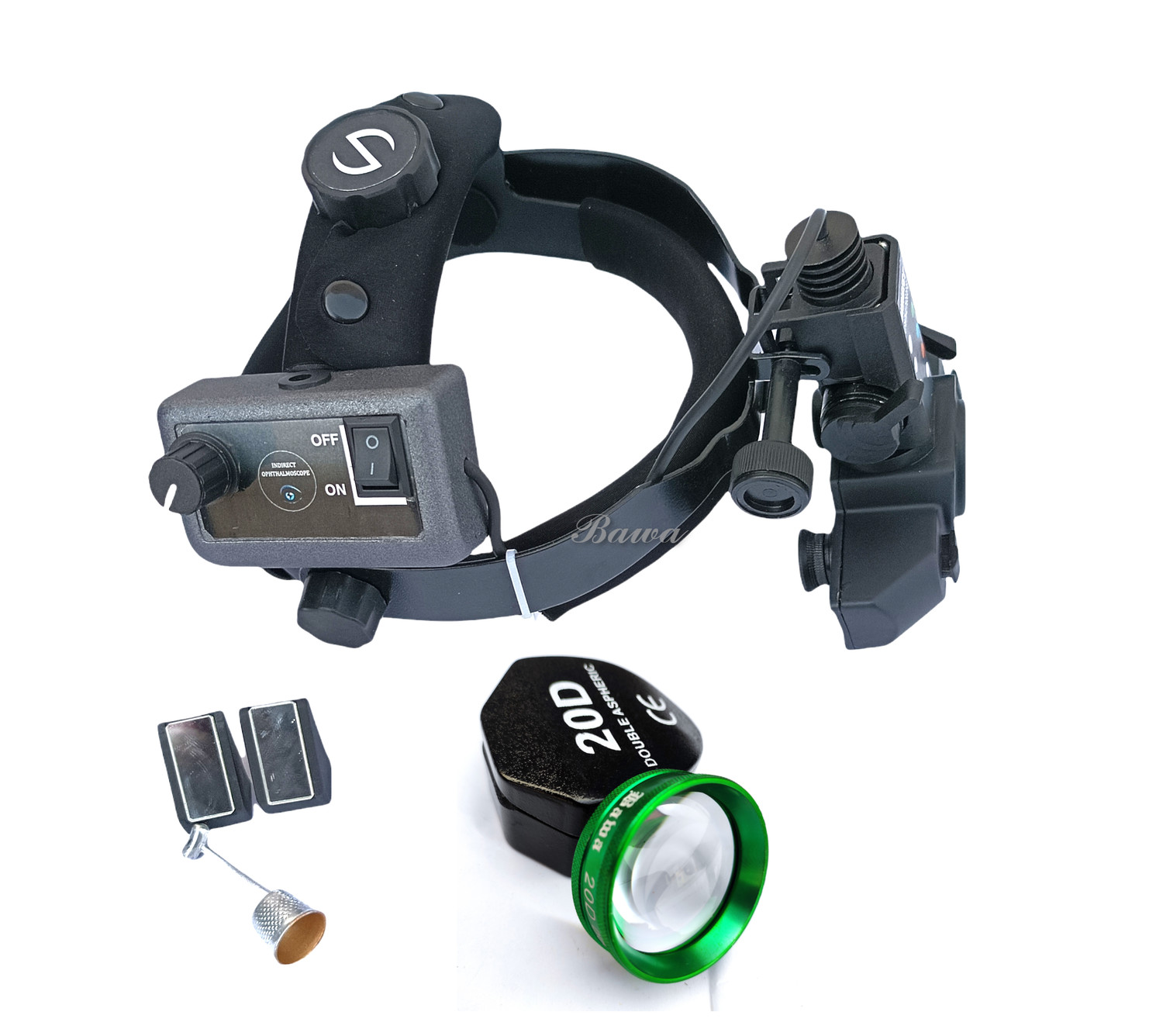 Bawa Cordless Indirect Ophthalmoscope Binocular With 20D Accessories & Free Ship