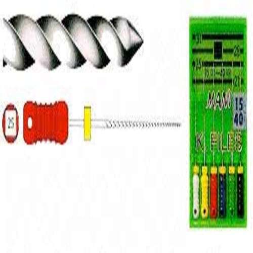 Mani K-Files 31mm #40 6/Box Stainless Steel