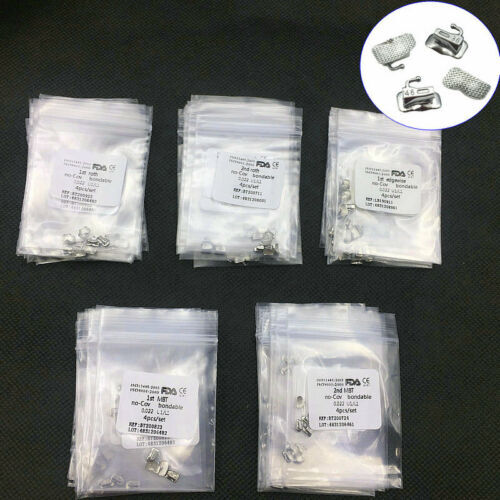 20Packs Dental Orthodontic Buccal Tube MBT/Roth/Edgewise .022/018 Molar Bondable