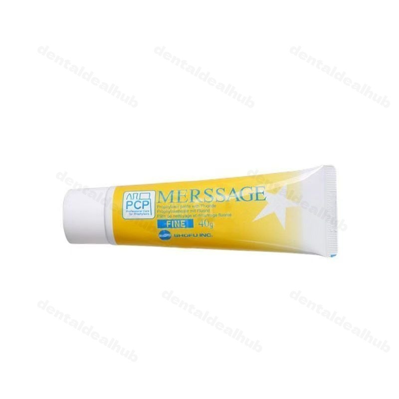Dental Polishing Paste for Plaque & Stain Removal, Smooth Polished Surfaces, 40g