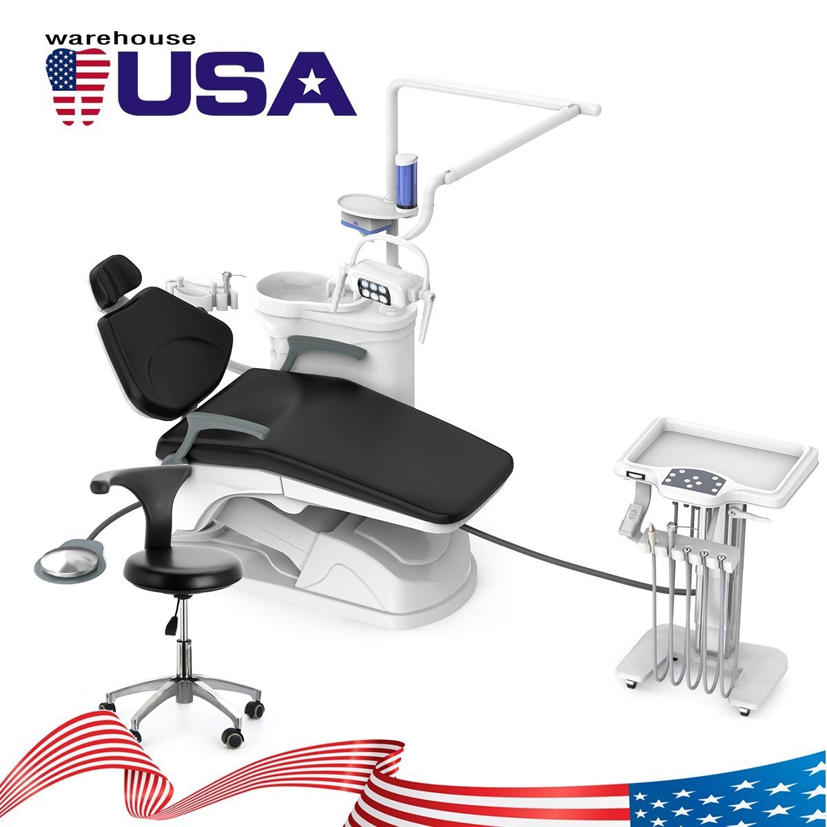 Unidad de silla dental Control de computadora /Unidad de entrega móvil Cart
