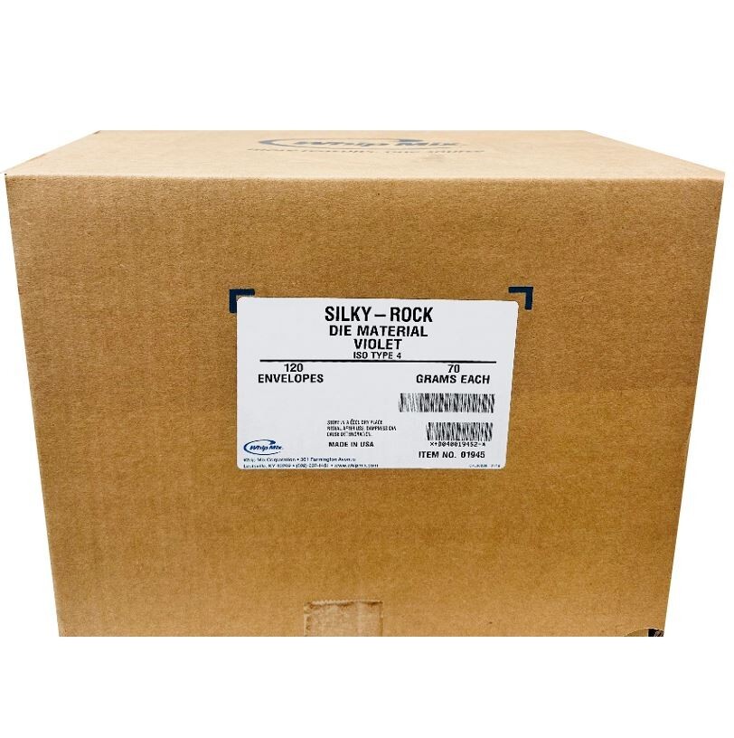 *120-Pack* Whip Mix Silky Rock Die Material ISO Type 4 Violet 01945