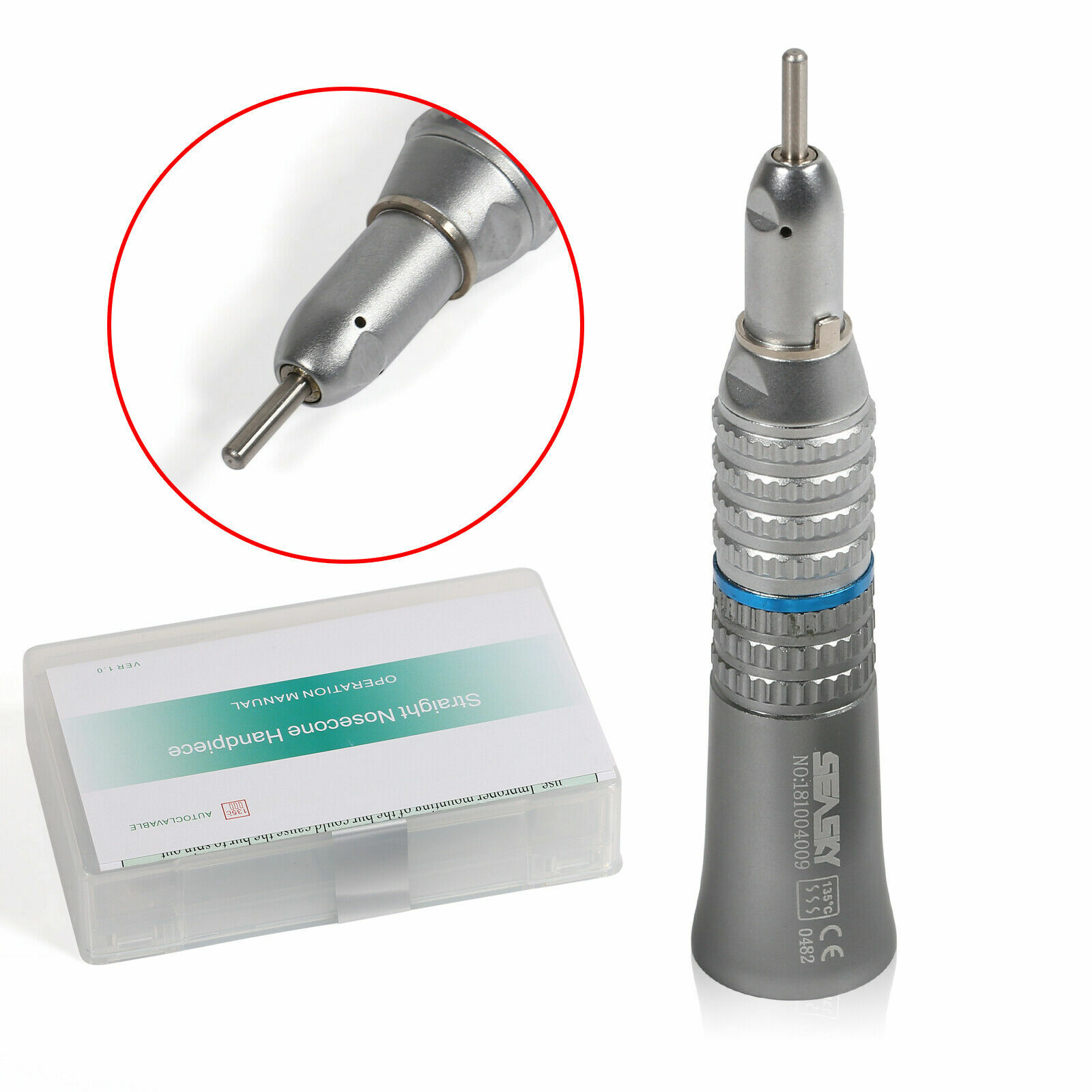 Dental Marathon Electric Micromotor 35K RPM/ Contra angle Straight Handpiece By