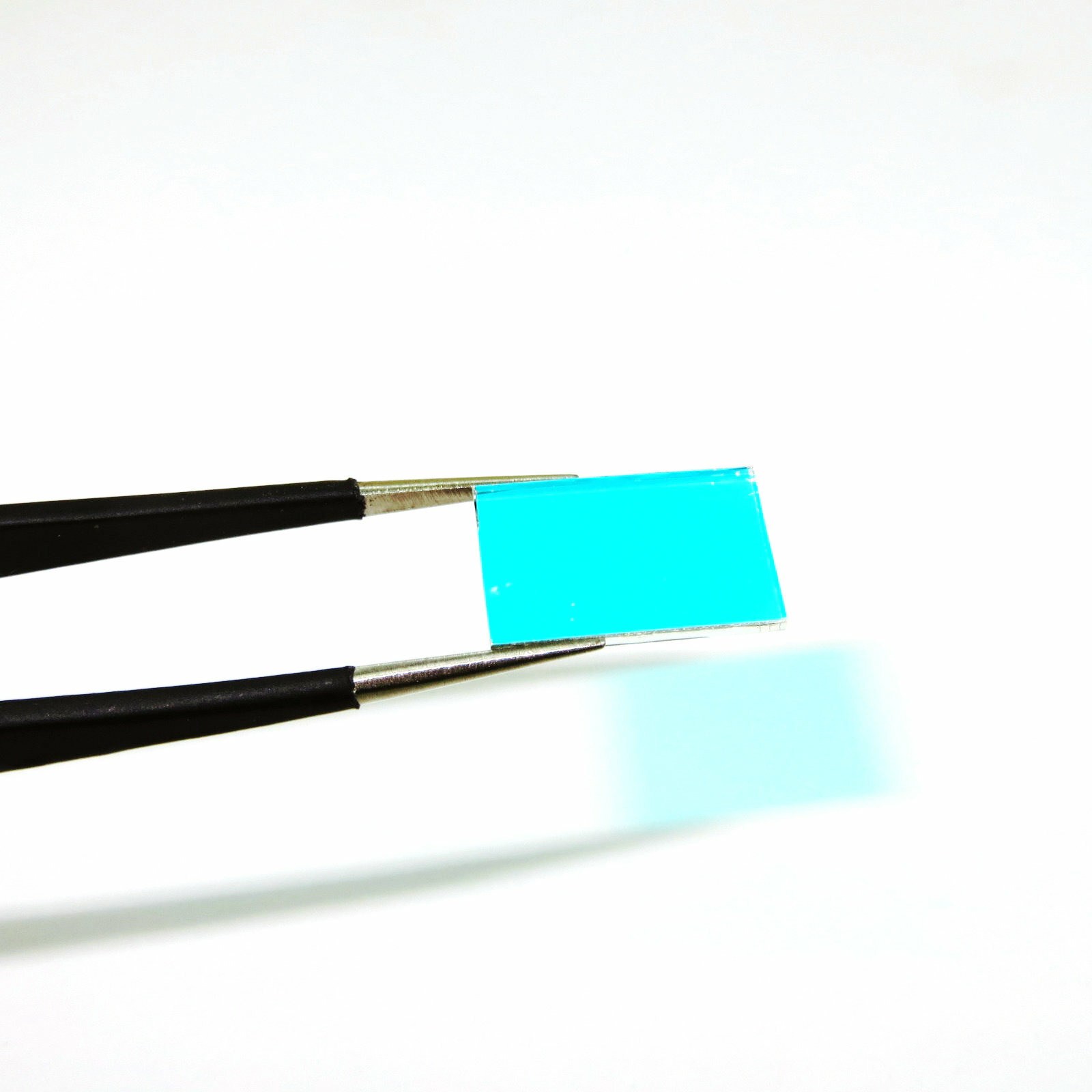 10PCS 15*10*1.1mm RGB Optical Lens Pass Green Reflect Red Lens