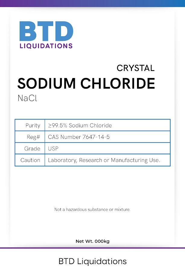 EMPROVE® ESSTENTIAL Sodium chloride 99.5%, Ph Eur,BP,USP, 1000g
