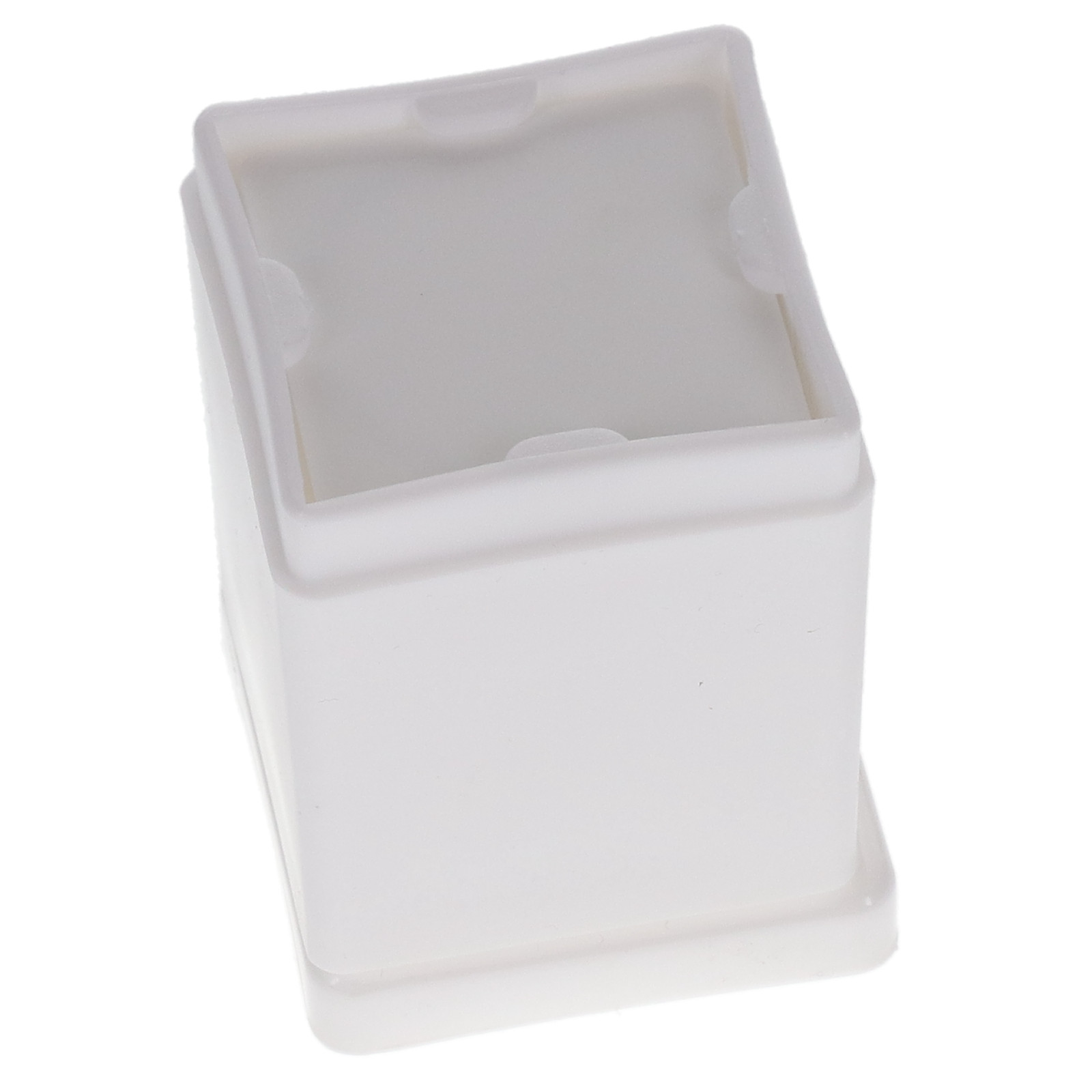 Palmero 1403WHITE Sponge Dispenser Spill-Proof 2″ x 2″ x 2.5″ Square White