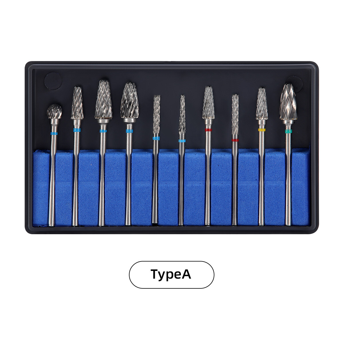 Dental Lab Polishing Bur Drills Tungsten Steel Carbide Burs Burrs 2.35MM