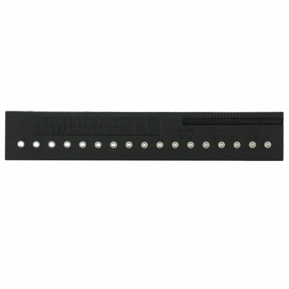 Dental Autoclavable Endodontic Endo Gauge Ruler Measure Gutta Percha Point Scale
