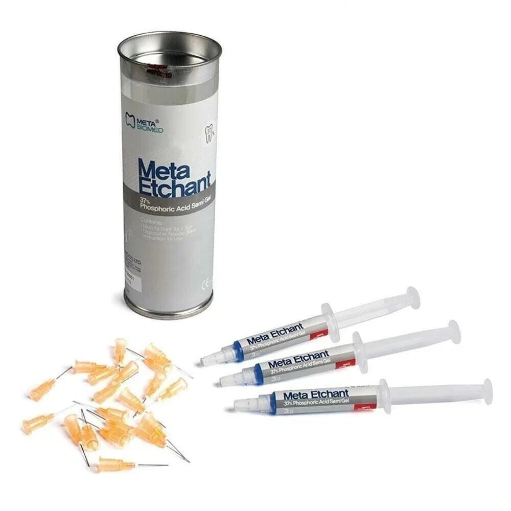 Meta Etchant An Etching Gel Pack of 3 Composite For Dental Use By META Biomed