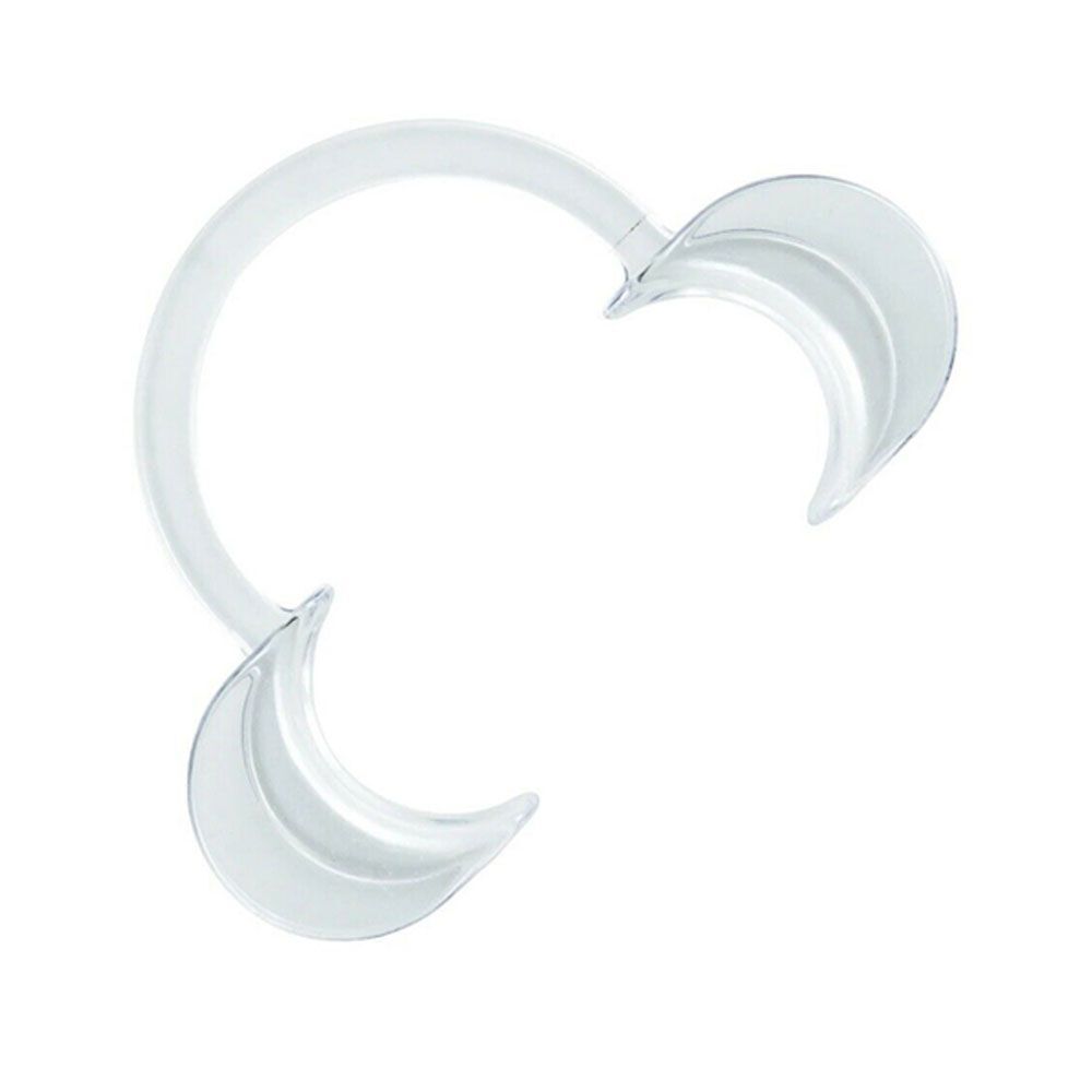 plastcareusa Cheek Retractor, Clear, Large, 10/Pk