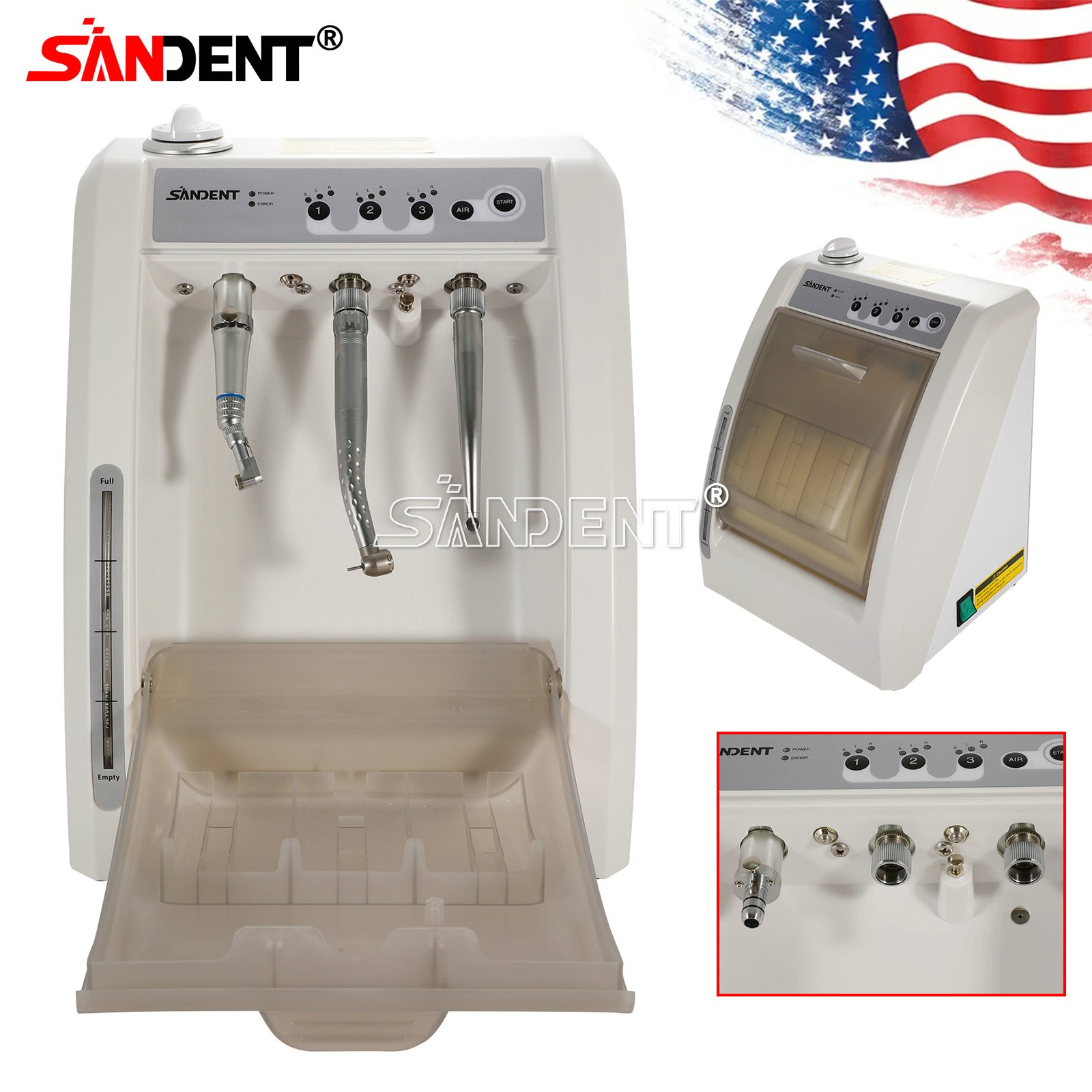 Dental Automatic Handpiece Maintenance Lubrication System / 1:5 Contra Angle ds