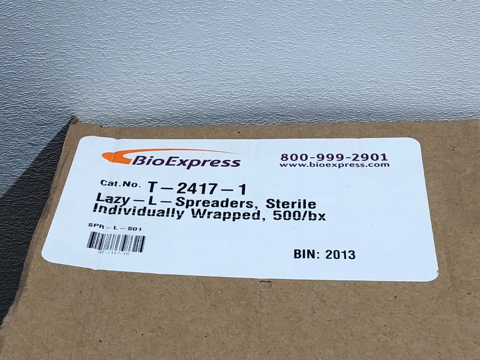 BioExpress SPR-L-S01 Lazy-L-Spreaders 500/Pk