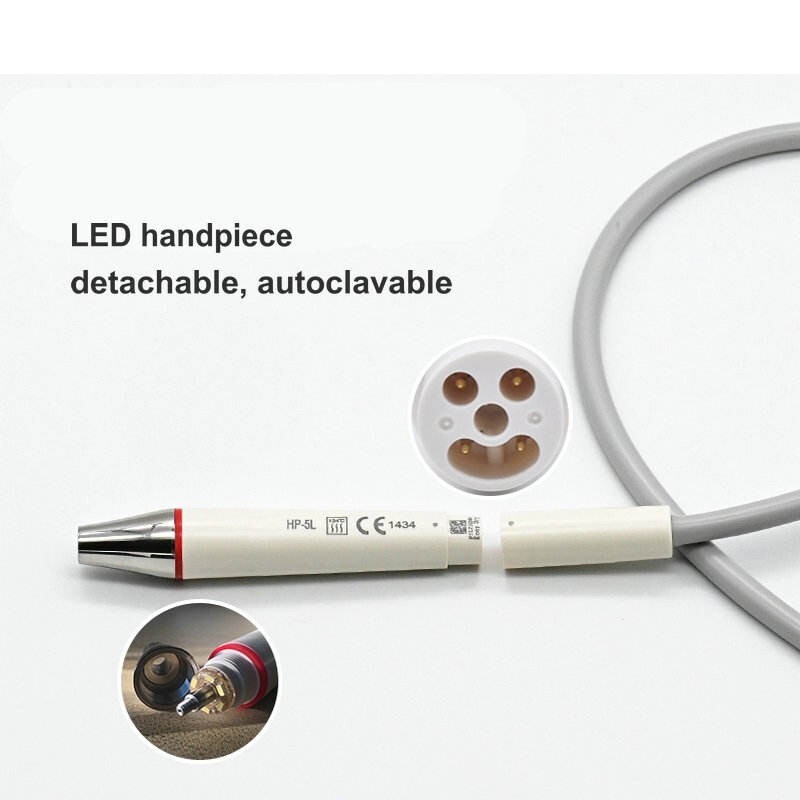 Dental DS7+ Ultrasonic Scaler LED Detachable Handpiece Compatible with Satelec