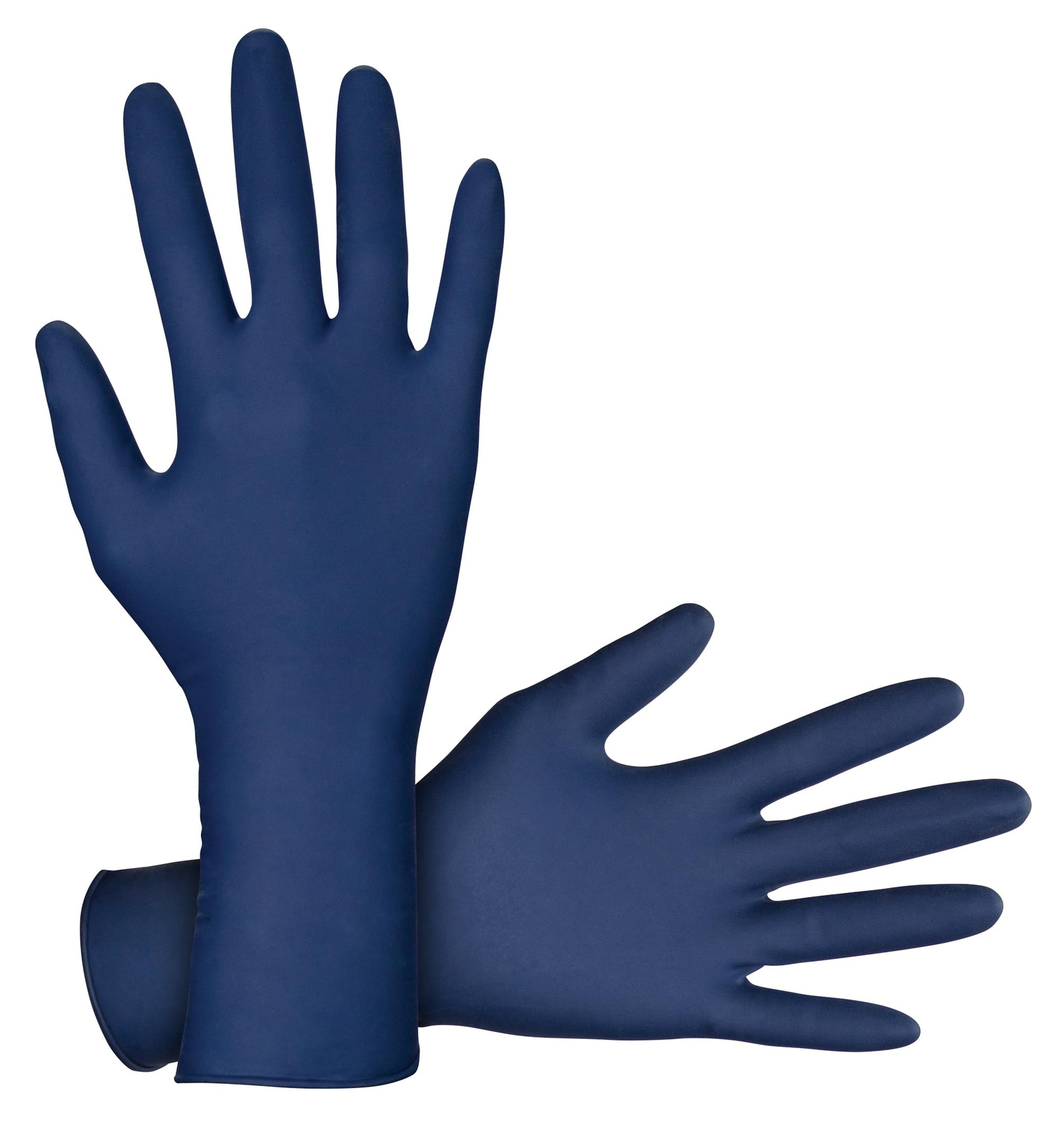Thickster Powder-Free Exam Grade Latex Disposable Gloves. Size Large. Blue, 1…
