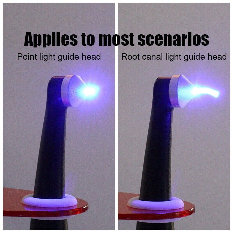 Woodpecker Style Dental 1 Sec Cure LED Curing Light Lamp w/ Light Meter 3200mW