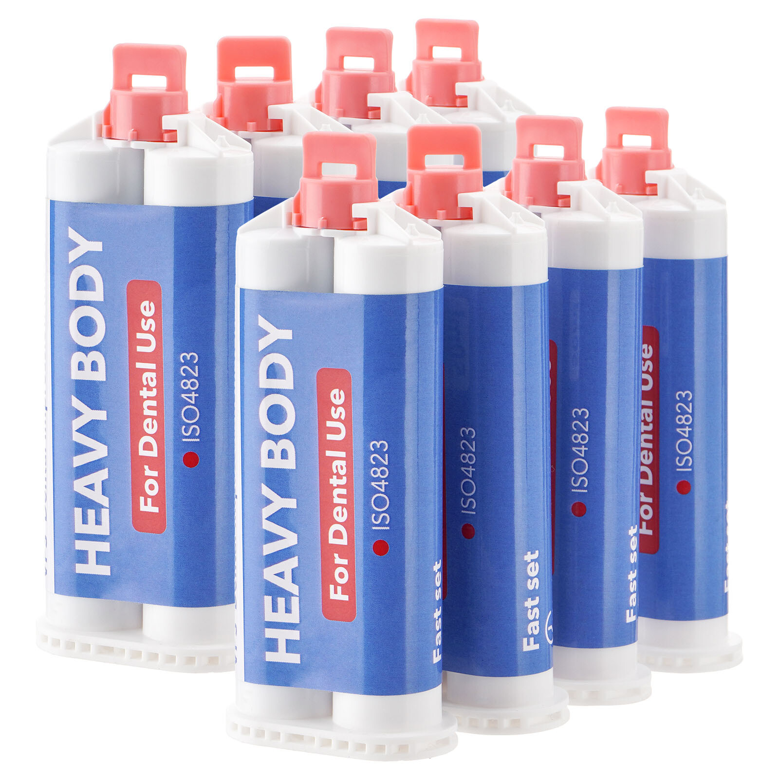 24Pcs Dental Heavy Body Fast Rapid Set Dental Impression Material 50mL VPS PVS