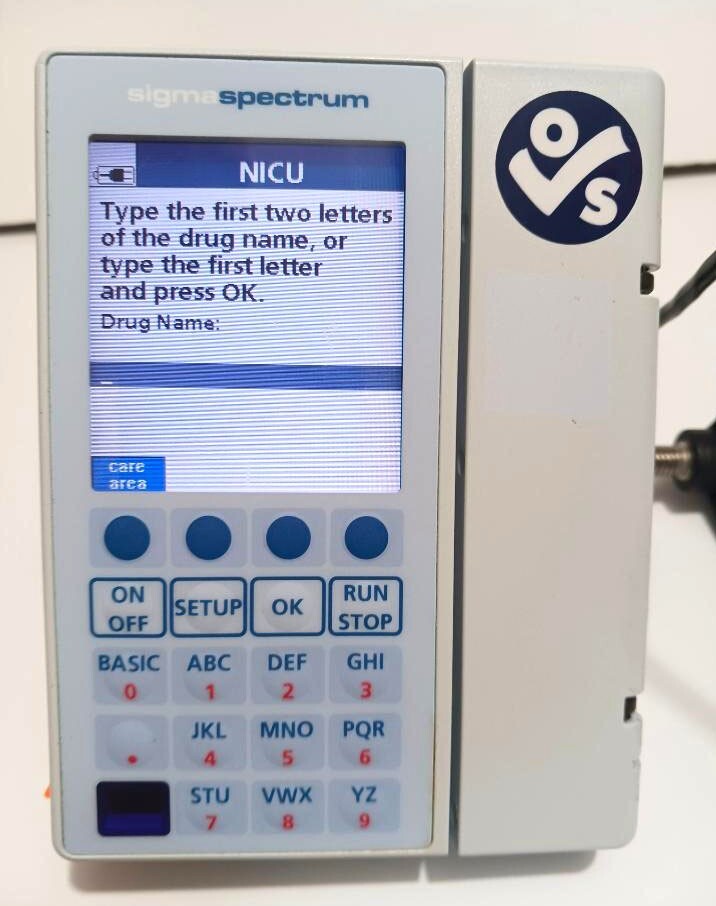 Baxter Sigma Spectrum V6.05.14 Infusion pump S