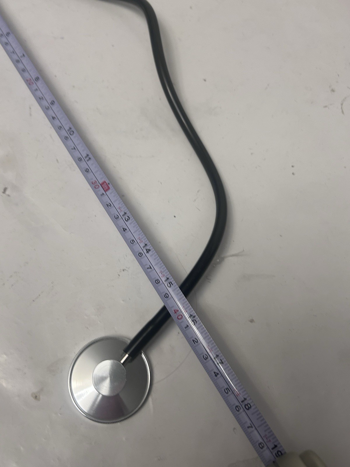 Black disposable stethescope unbranded