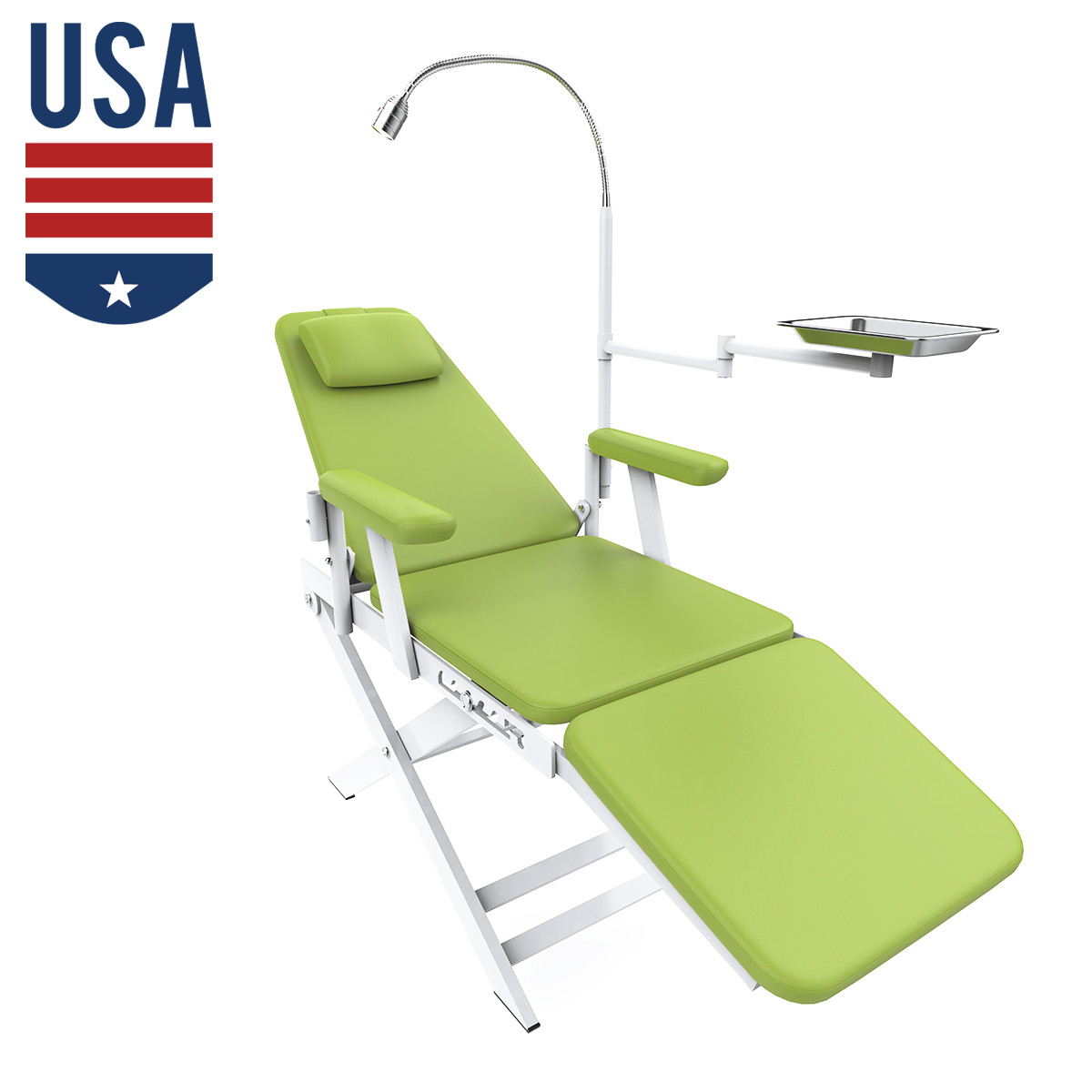 Dental Portable Delivery Unit Syringe Suction Turbine Air Compressor/Moble chair