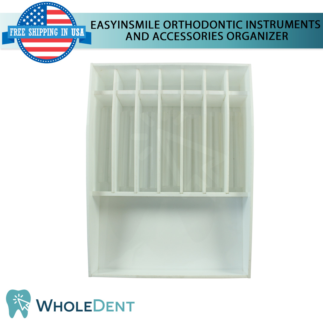 1X Dental Easyinsmile Orthodontic Instruments and Accessories Plastic Organizer