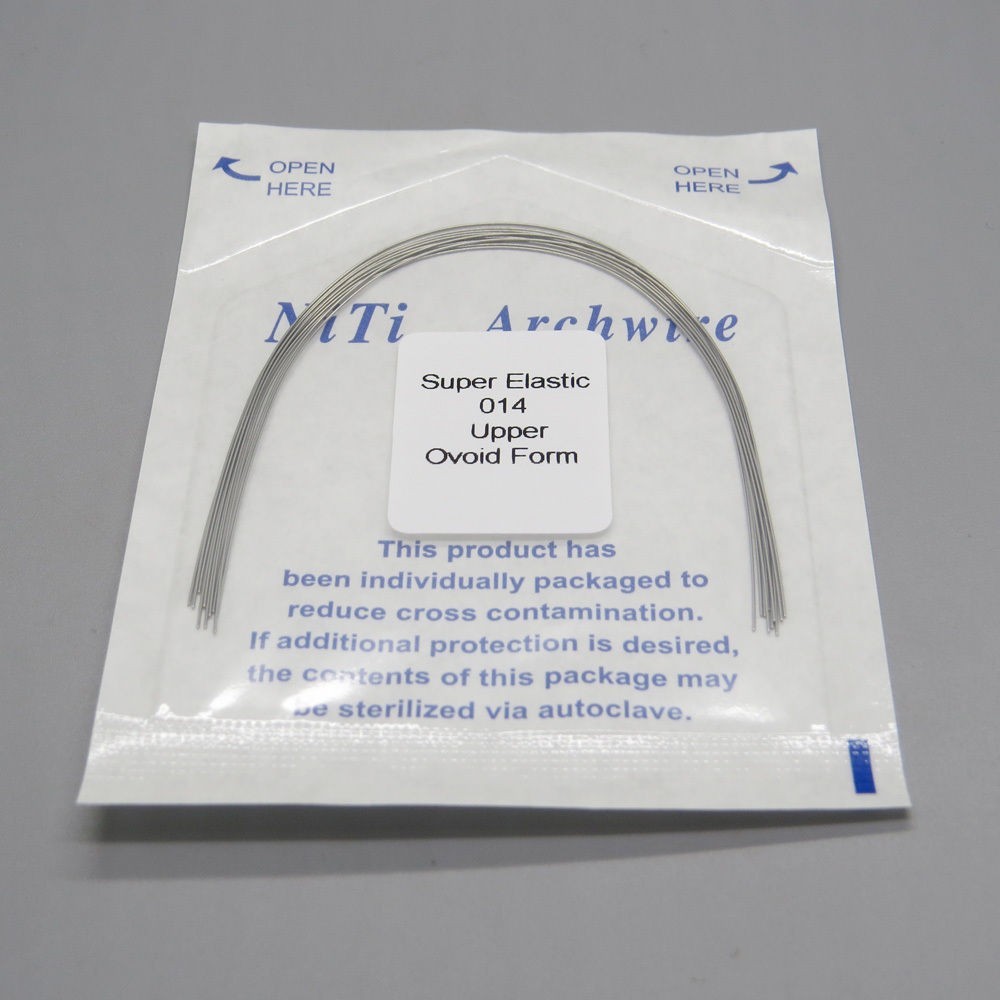 Dental Orthodontic Ligature Ties Elastics Rubber Bands /Round Niti Archwire