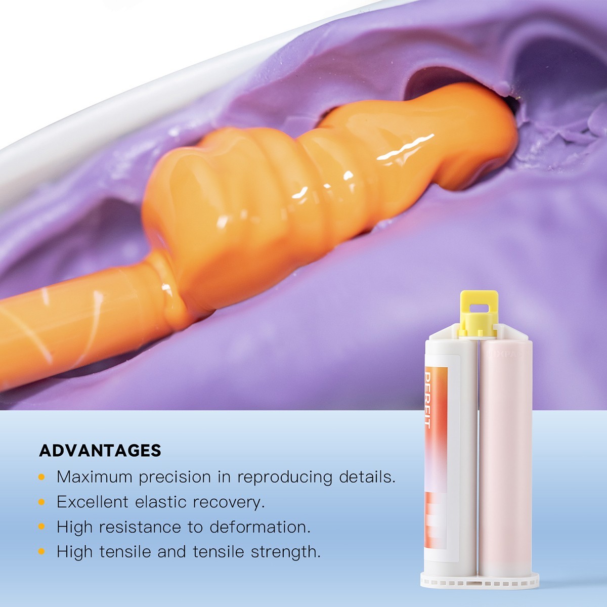 Dental Impression Material silicone Putty Normal Fast Set Heavy/Light Body