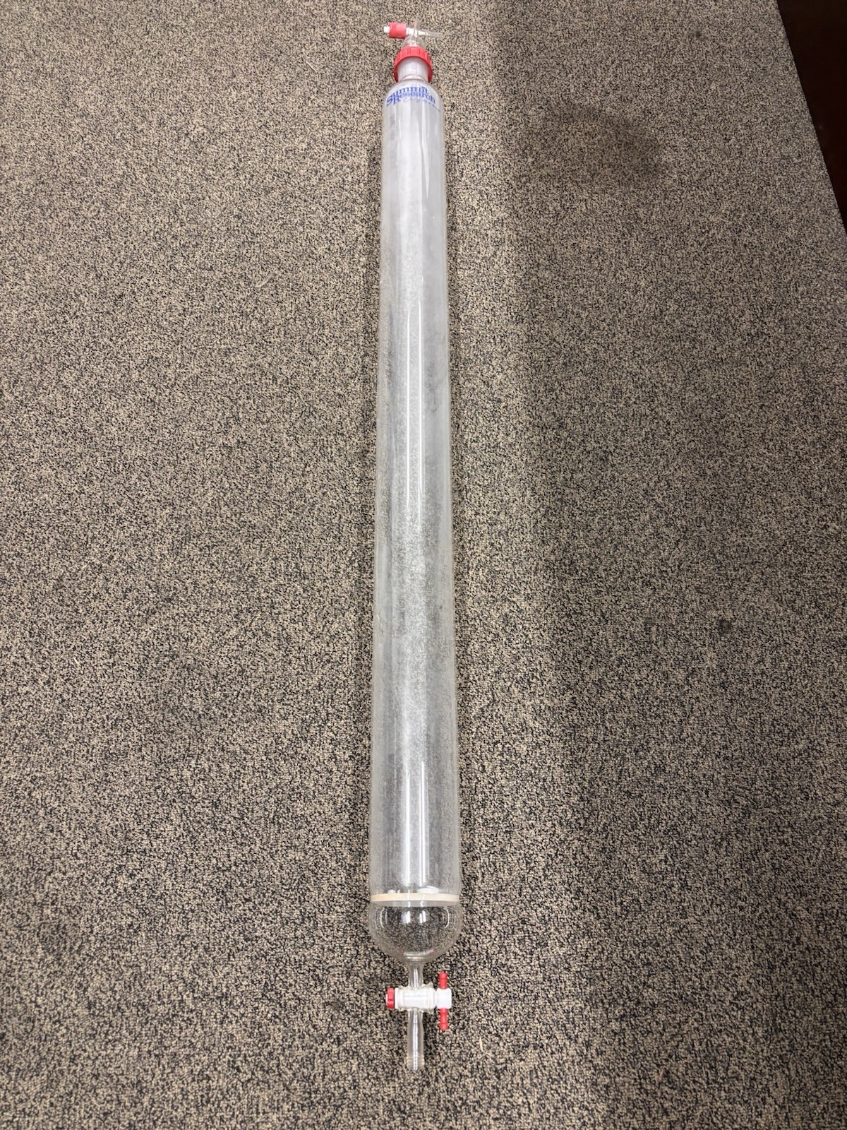 Summit Research Chromatography Column 4x 8 Cork Clamp Incuded