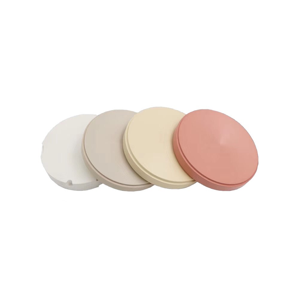 98mm Dental Peek Disc Natural White Yellow Color Dental Peek Blocks for CAD Cam