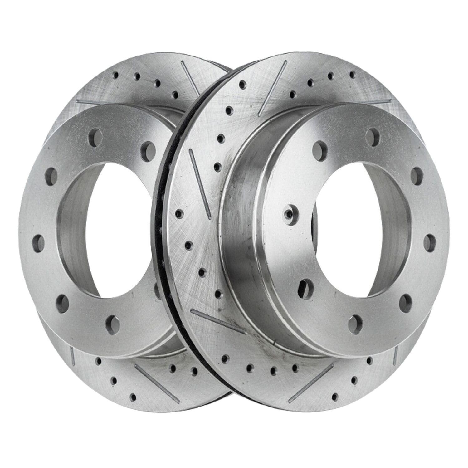 Drilled Rotor Set Suburban 2500 2000-2007 Express 3500 2004-2022 Rear Left Right