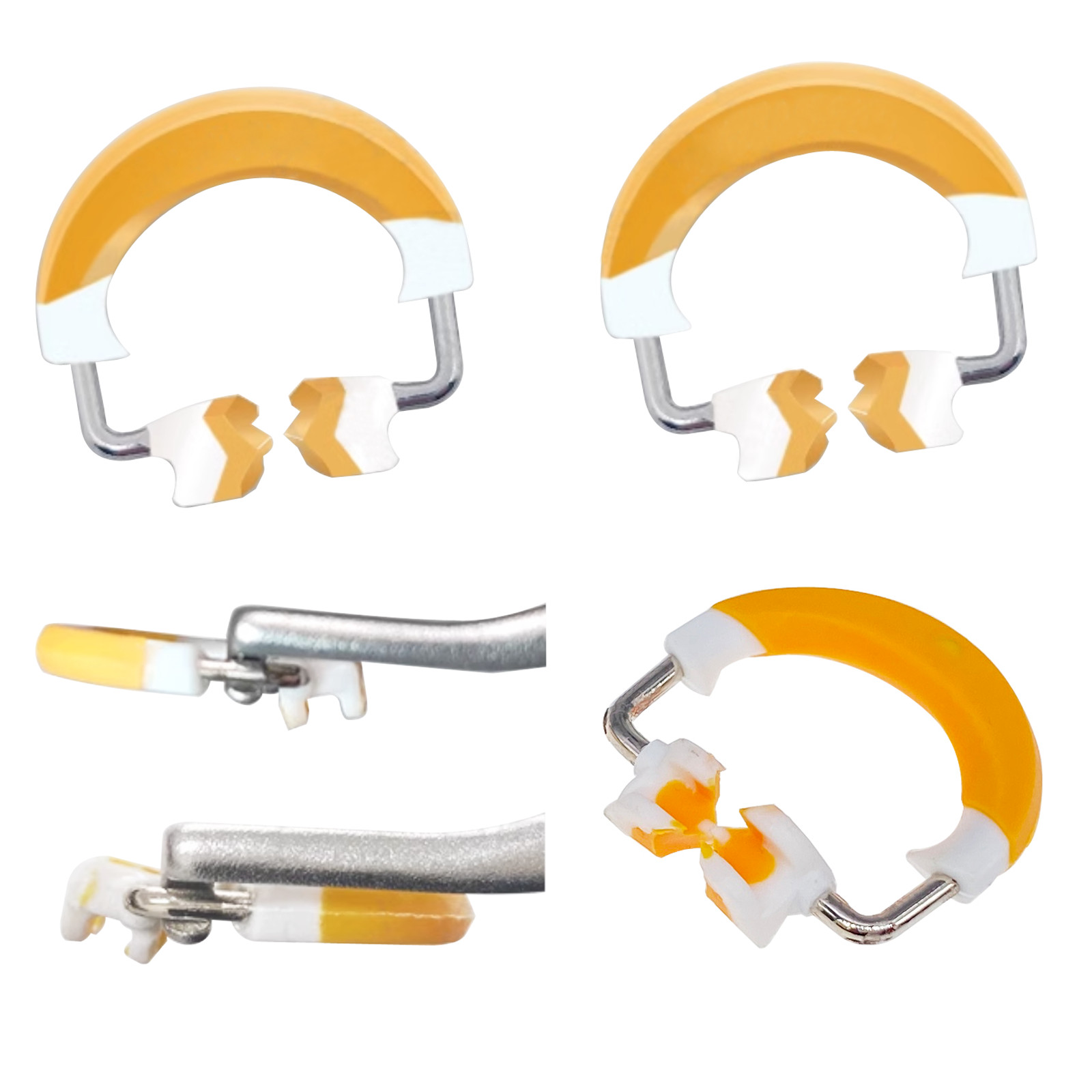 Dental Matrix Bands Ring Sectional Wedges Matrice Clamp Class Teeth Restoration