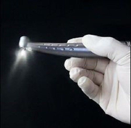 AN apple Fiber-Optic-LED-Dental-Push-fast-high-Speed-Handpiece-2-Hole Turbine
