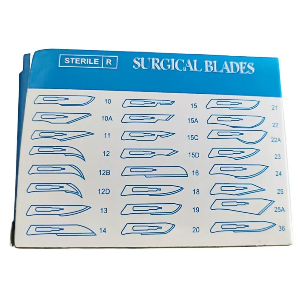 Hotselling Size 15C# Stainless steel Surgical Blade 100pcs/bag
