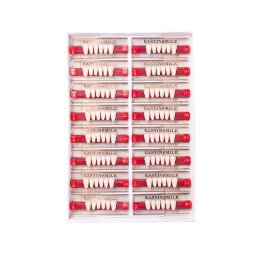 Dental False Teeth At Home Tooth Replacement Acrylic Resin Teeth Shade A1/A2/A3