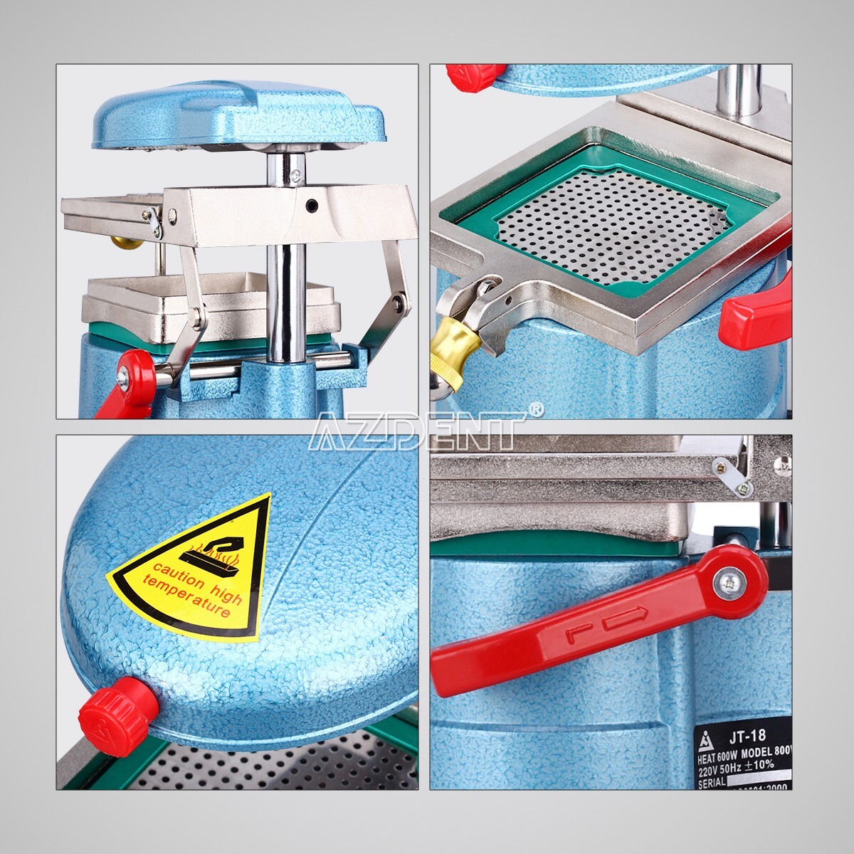 Dental Vacuum Forming Molding Machine Vacuum Former Thermoforming JT-18 110V