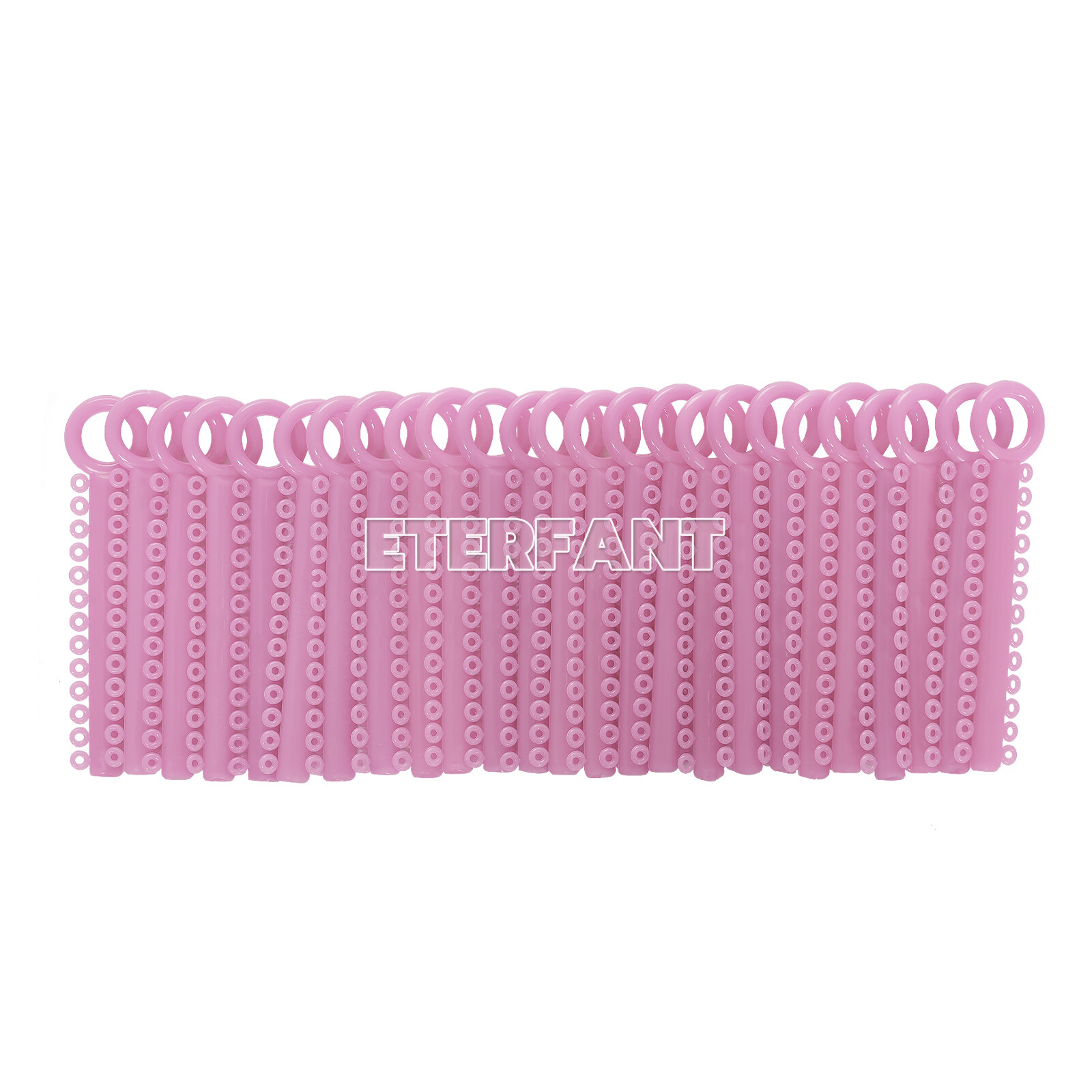 ETERFANT 1040PCs Dental Ortho Elastic Ligature Ties Rubber Bands/Buccal Tubes